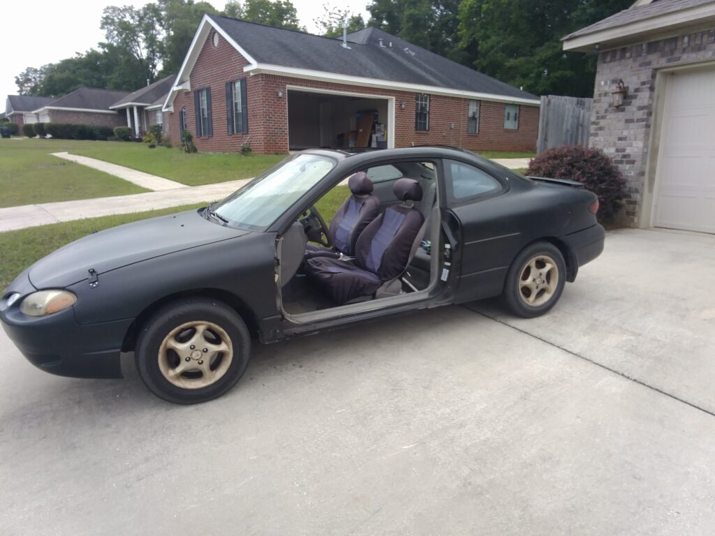Edscort with doors removed.